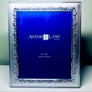 SOLD - Astor Lane 8x10 Detailed Silver Frame